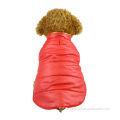 Chaqueta para mascotas con chaleco engrosado de tela Shinny Down 2021